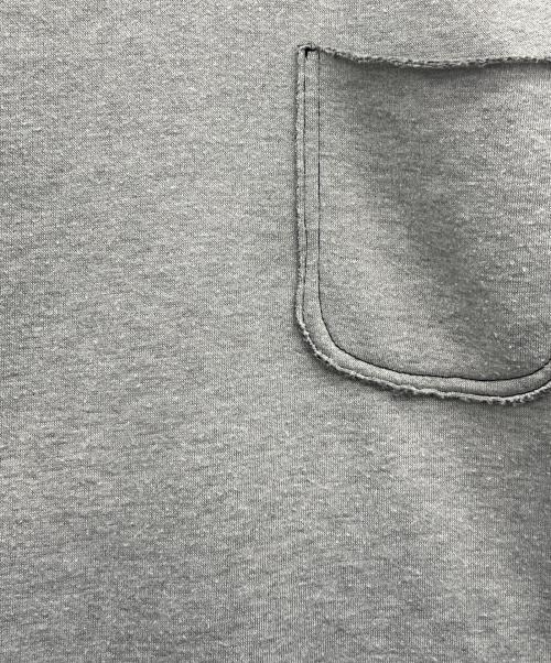MONITALY（モニタリー）MONITALY (モニタリー) ラグランスリーブスウェット グレー サイズ:Lの古着・服飾アイテム