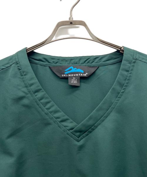 Tri Mountain（トライマウンテン）Tri Mountain (トライマウンテン) ベスト グリーン サイズ:XLの古着・服飾アイテム