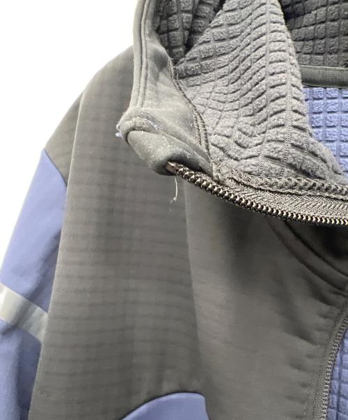 UNDER ARMOUR（アンダーアーマー）UNDER ARMOUR (アンダーアーマー) UAウインターニット 3レイヤー フルジップフーディー ネイビー サイズ:Lの古着・服飾アイテム
