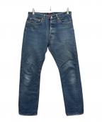 RESOLUTEリゾルト）の古着「デニムパンツ」｜ブルー