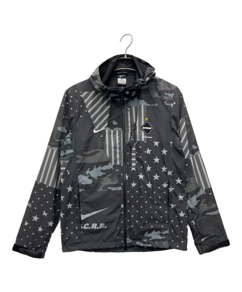 NIKE（ナイキ）NIKE (ナイキ) F.C.R.B. (エフシーレアルブリストル) ナイロンジャケットセットアップ グレー サイズ:Sの古着・服飾アイテム