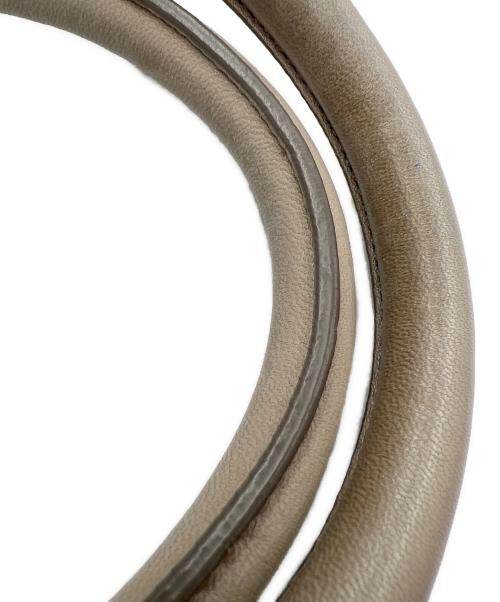 PRADA（プラダ）PRADA (プラダ) 2WAYギャザーバッグ ベージュの古着・服飾アイテム