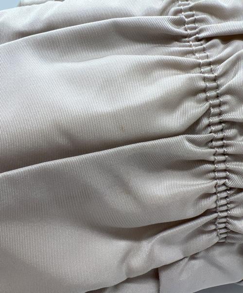 PRADA（プラダ）PRADA (プラダ) 2WAYギャザーバッグ ベージュの古着・服飾アイテム