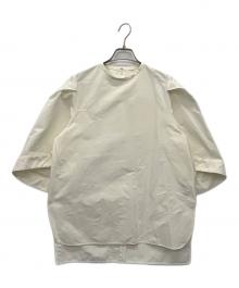 LOHEN（ローヘン）の古着「半袖ブラウス」｜ホワイト