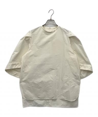 中古・古着通販】LOHEN (ローヘン) 半袖ブラウス ホワイト サイズ:Free