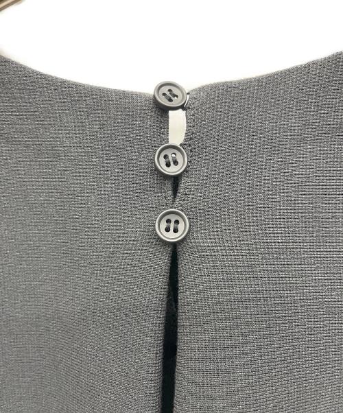 LOHEN（ローヘン）LOHEN (ローヘン) ミラノリブクロップドニット グレー サイズ:Freeの古着・服飾アイテム