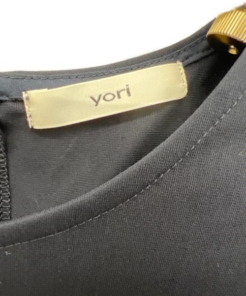 YORI（ヨリ）YORI (ヨリ) 半袖カットソー ネイビー サイズ:Freeの古着・服飾アイテム