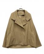 Agaアーガ）の古着「ショートトレンチコート」｜ベージュ