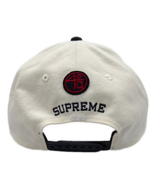 SUPREME（シュプリーム）SUPREME (シュプリーム) 40 Acres Clockers 6-Panelキャップ ベージュ×ブラックの古着・服飾アイテム