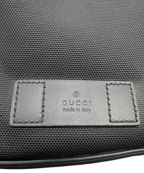 GUCCI（グッチ）GUCCI (グッチ) ウエストポーチ シェリーライン ブラックの古着・服飾アイテム