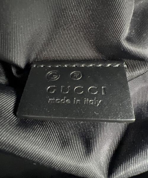 GUCCI（グッチ）GUCCI (グッチ) ウエストポーチ シェリーライン ブラックの古着・服飾アイテム