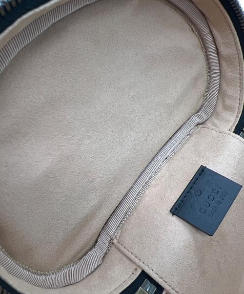 GUCCI（グッチ）GUCCI (グッチ) リュック　GGマーモント ブラックの古着・服飾アイテム