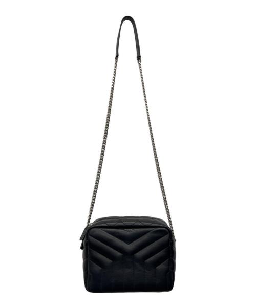 Saint Laurent Paris（サンローランパリ）Saint Laurent Paris (サンローランパリ) ルル ボーリングチェーンショルダーバッグ ブラックの古着・服飾アイテム