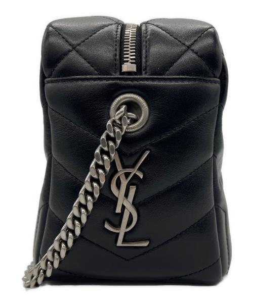 Saint Laurent Paris（サンローランパリ）Saint Laurent Paris (サンローランパリ) ルル ボーリングチェーンショルダーバッグ ブラックの古着・服飾アイテム