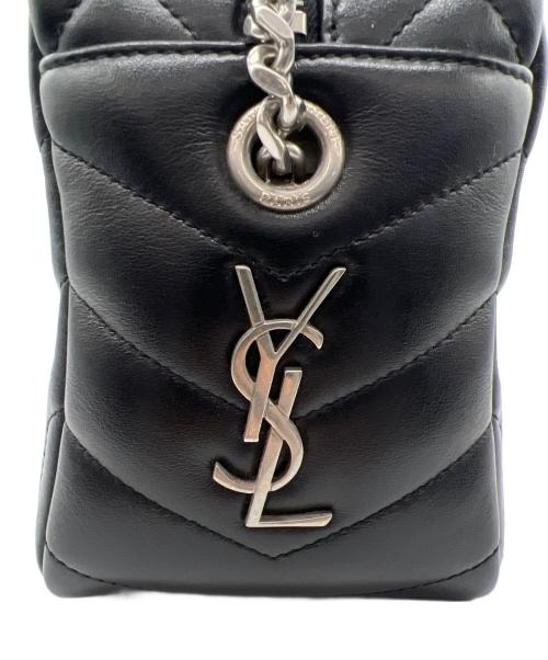 Saint Laurent Paris（サンローランパリ）Saint Laurent Paris (サンローランパリ) ルル ボーリングチェーンショルダーバッグ ブラックの古着・服飾アイテム