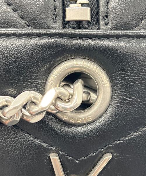 Saint Laurent Paris（サンローランパリ）Saint Laurent Paris (サンローランパリ) ルル ボーリングチェーンショルダーバッグ ブラックの古着・服飾アイテム