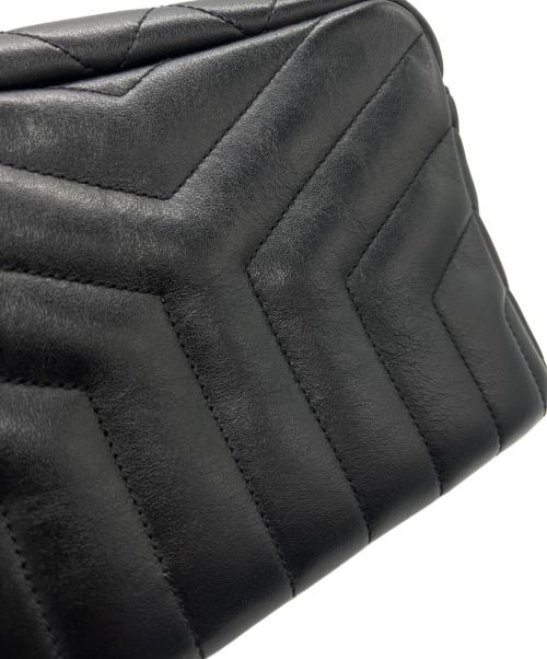 Saint Laurent Paris（サンローランパリ）Saint Laurent Paris (サンローランパリ) ルル ボーリングチェーンショルダーバッグ ブラックの古着・服飾アイテム