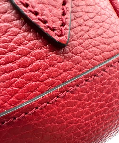 GUCCI（グッチ）GUCCI (グッチ) ショルダーバッグ ベージュ×レッドの古着・服飾アイテム