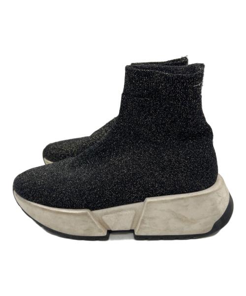 MM6 Maison Margiela（エムエムシックスメゾンマルジェラ）MM6 Maison Margiela (エムエムシックスメゾンマルジェラ) ソックススニーカー ブラック サイズ:不明の古着・服飾アイテム
