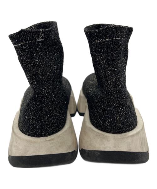 MM6 Maison Margiela（エムエムシックスメゾンマルジェラ）MM6 Maison Margiela (エムエムシックスメゾンマルジェラ) ソックススニーカー ブラック サイズ:不明の古着・服飾アイテム
