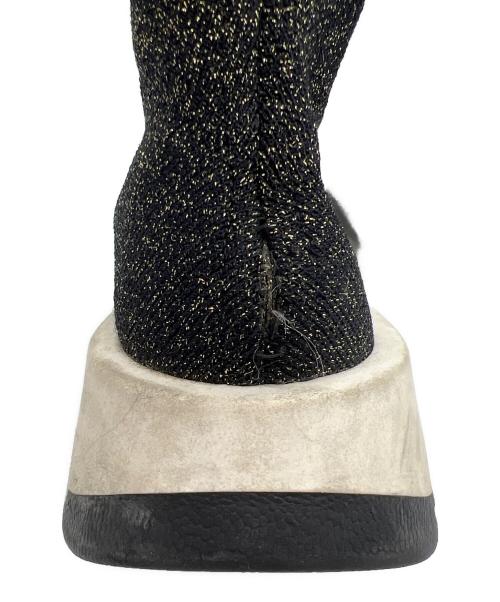MM6 Maison Margiela（エムエムシックスメゾンマルジェラ）MM6 Maison Margiela (エムエムシックスメゾンマルジェラ) ソックススニーカー ブラック サイズ:不明の古着・服飾アイテム
