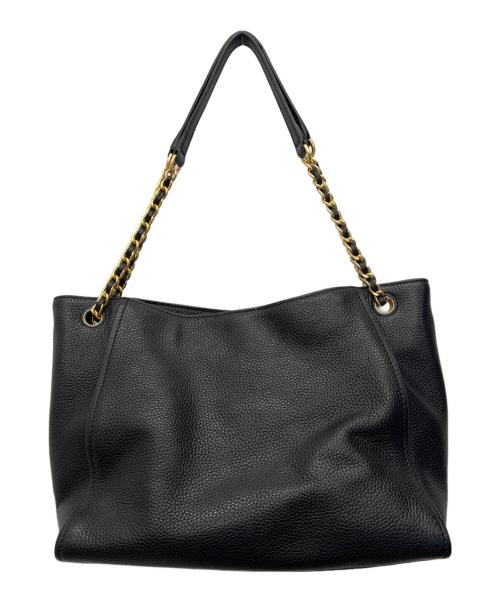 TORY BURCH（トリーバーチ）TORY BURCH (トリーバーチ) チェーンショルダーバッグ ブラックの古着・服飾アイテム