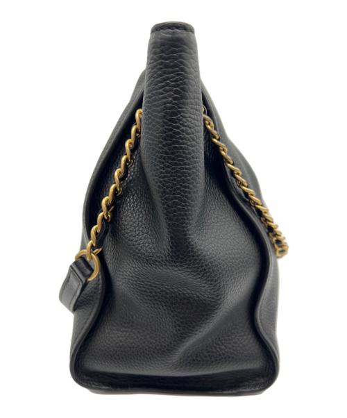 TORY BURCH（トリーバーチ）TORY BURCH (トリーバーチ) チェーンショルダーバッグ ブラックの古着・服飾アイテム