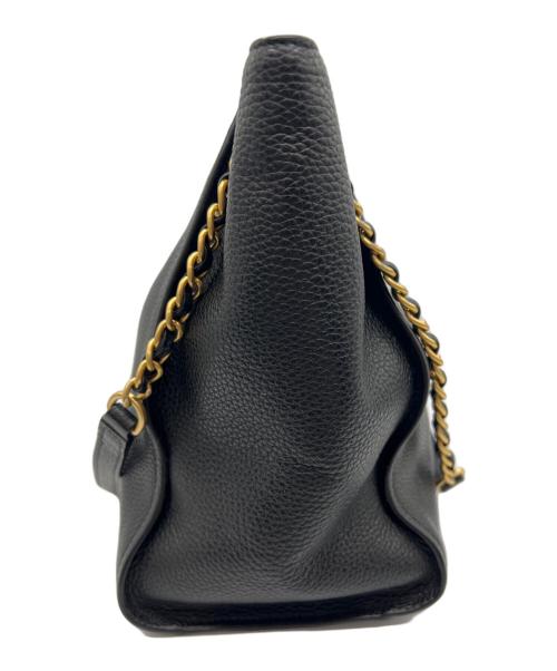 TORY BURCH（トリーバーチ）TORY BURCH (トリーバーチ) チェーンショルダーバッグ ブラックの古着・服飾アイテム