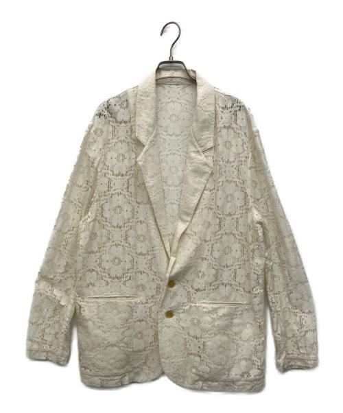 TODAYFUL（トゥデイフル）TODAYFUL (トゥデイフル) レースオーバージャケット アイボリー サイズ:38の古着・服飾アイテム