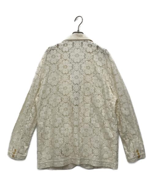 TODAYFUL（トゥデイフル）TODAYFUL (トゥデイフル) レースオーバージャケット アイボリー サイズ:38の古着・服飾アイテム