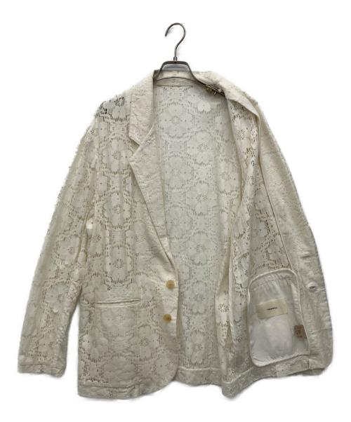 TODAYFUL（トゥデイフル）TODAYFUL (トゥデイフル) レースオーバージャケット アイボリー サイズ:38の古着・服飾アイテム