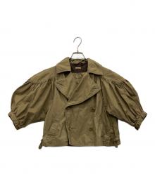 KAPITAL（キャピタル）の古着「ショートトレンチコート」｜ベージュ