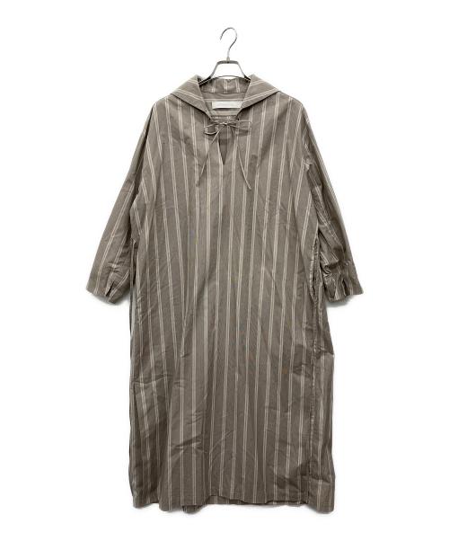 ASEEDONCLOUD（アシードンクラウド）ASEEDONCLOUD (アシードンクラウド) 長袖ワンピース グレー サイズ:Mの古着・服飾アイテム