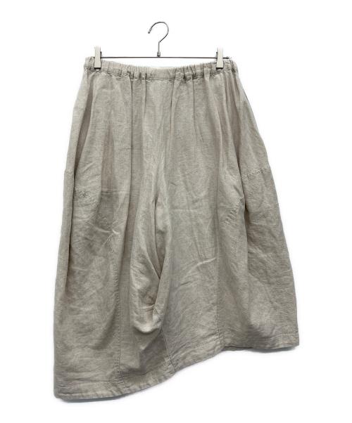 COMME des GARCONS（コムデギャルソン）COMME des GARCONS (コムデギャルソン) ヘンプ リネン ドーナツパンツ ベージュ サイズ:Sの古着・服飾アイテム