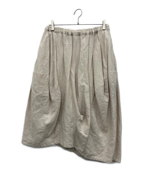 COMME des GARCONS（コムデギャルソン）COMME des GARCONS (コムデギャルソン) ヘンプ リネン ドーナツパンツ ベージュ サイズ:Sの古着・服飾アイテム