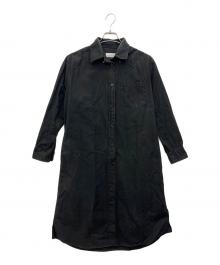SH（エスエイチ）の古着「シャツワンピース」｜ブラック