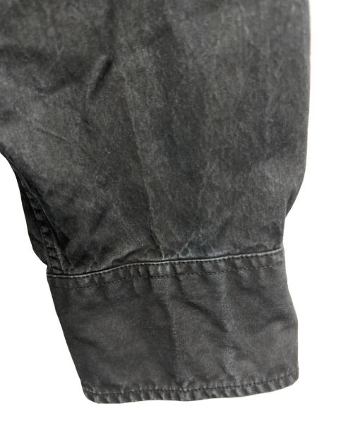 SH（エスエイチ）SH (エスエイチ) シャツワンピース ブラック サイズ:Mの古着・服飾アイテム