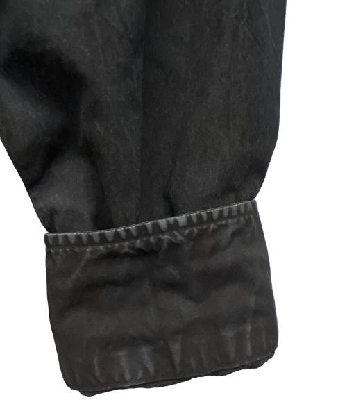 SH（エスエイチ）SH (エスエイチ) シャツワンピース ブラック サイズ:Mの古着・服飾アイテム