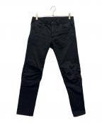 COMME des GARCONS HOMME PLUSコムデギャルソンオムプリュス）の古着「立体膝ダーツパンツ」｜ブラック