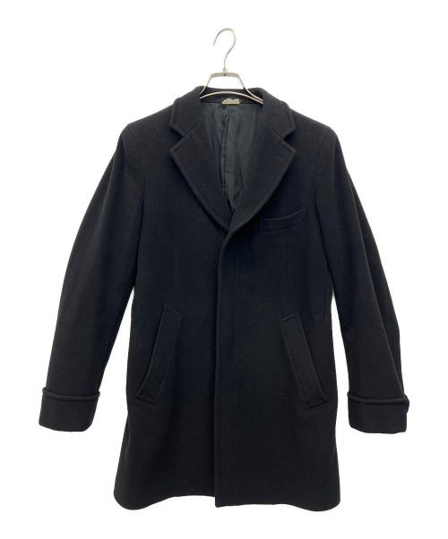 COMME des GARCONS HOMME DEUX（コムデギャルソン オム ドゥ）COMME des GARCONS HOMME DEUX (コムデギャルソン オム ドゥ) メルトンウールジップコート ブラック サイズ:Sの古着・服飾アイテム