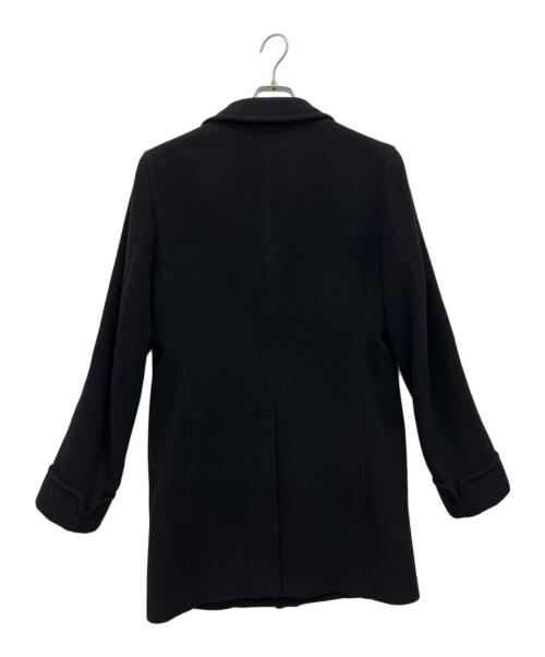 COMME des GARCONS HOMME DEUX（コムデギャルソン オム ドゥ）COMME des GARCONS HOMME DEUX (コムデギャルソン オム ドゥ) メルトンウールジップコート ブラック サイズ:Sの古着・服飾アイテム