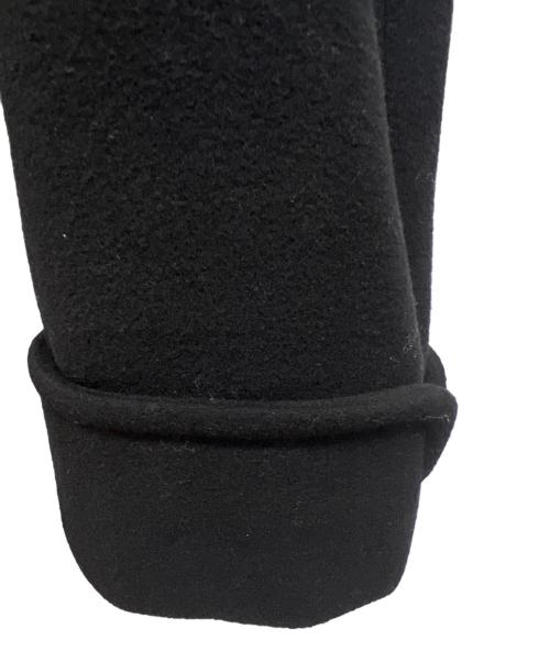 COMME des GARCONS HOMME DEUX（コムデギャルソン オム ドゥ）COMME des GARCONS HOMME DEUX (コムデギャルソン オム ドゥ) メルトンウールジップコート ブラック サイズ:Sの古着・服飾アイテム