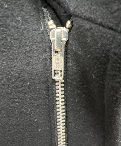 COMME des GARCONS HOMME DEUX（コムデギャルソン オム ドゥ）COMME des GARCONS HOMME DEUX (コムデギャルソン オム ドゥ) メルトンウールジップコート ブラック サイズ:Sの古着・服飾アイテム