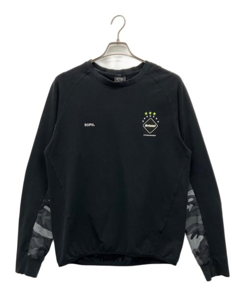 F.C.R.B.（エフシーレアルブリストル）F.C.R.B. (エフシーレアルブリストル) 長袖カットソー ブラック サイズ:Mの古着・服飾アイテム
