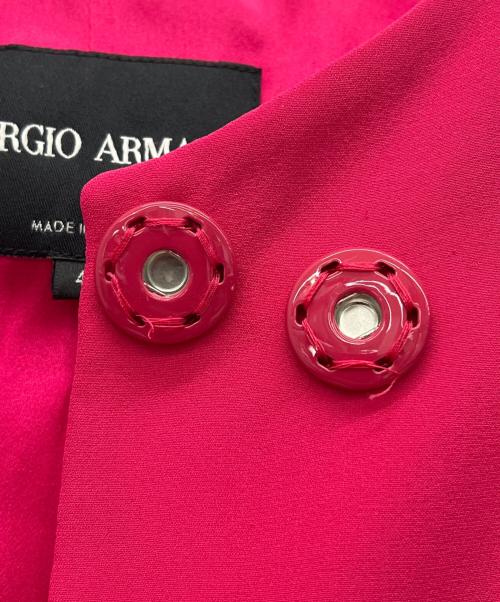 GIORGIO ARMANI（ジョルジョアルマーニ）GIORGIO ARMANI (ジョルジョアルマーニ) ジャケット ピンク サイズ:46の古着・服飾アイテム