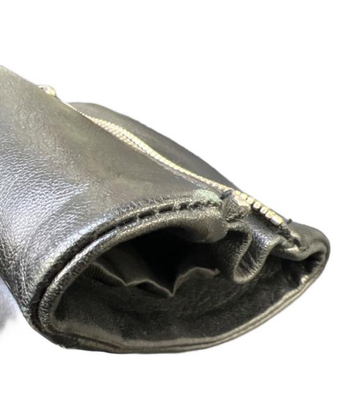 ZARA（ザラ）ZARA (ザラ) ラムレザーシングルライダースジャケット ブラック サイズ:XLの古着・服飾アイテム