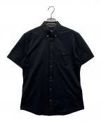 BURBERRY BLACK LABELバーバリーブラックレーベル）の古着「半袖シャツ」｜ブラック