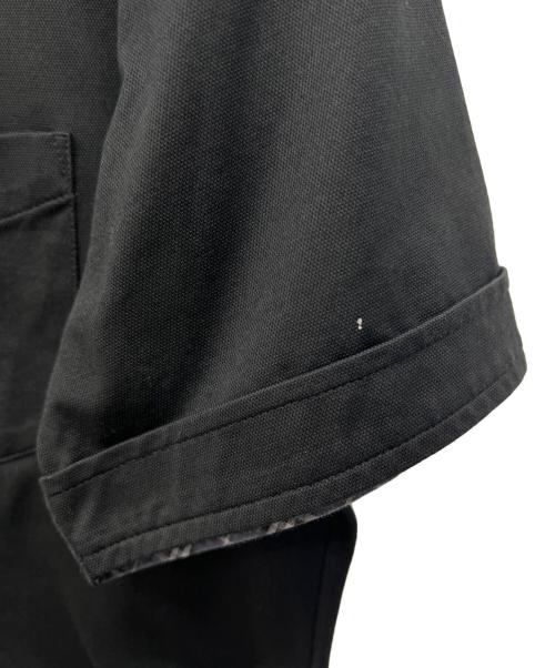 BURBERRY BLACK LABEL（バーバリーブラックレーベル）BURBERRY BLACK LABEL (バーバリーブラックレーベル) 半袖シャツ ブラック サイズ:2の古着・服飾アイテム