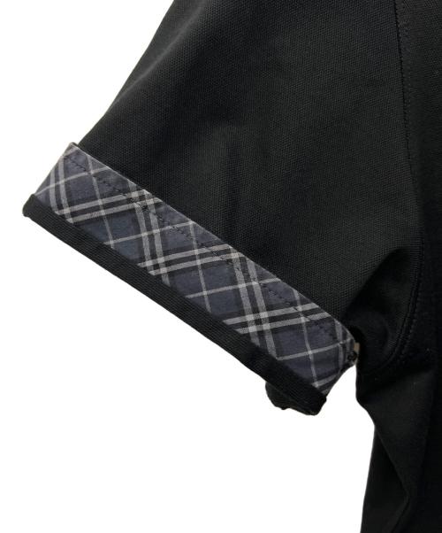 BURBERRY BLACK LABEL（バーバリーブラックレーベル）BURBERRY BLACK LABEL (バーバリーブラックレーベル) 半袖シャツ ブラック サイズ:2の古着・服飾アイテム