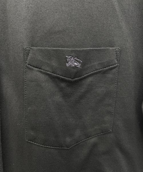 BURBERRY BLACK LABEL（バーバリーブラックレーベル）BURBERRY BLACK LABEL (バーバリーブラックレーベル) 半袖シャツ ブラック サイズ:2の古着・服飾アイテム